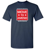 TShirt - Logo w/Amendment Text on Back (Blue Colors)