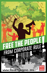 Stickers - Free the People From Corporate Rule