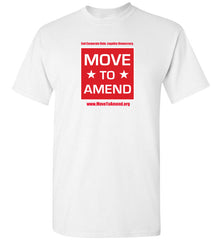 TShirt - Logo w/Amendment Text on Back (White)