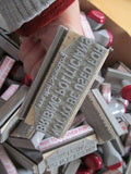 Rubber Stamp - Not to Be Used for Bribing Politicians